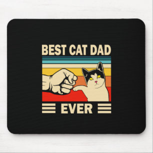Grandfather-offerter Bästa Kat Pappa någonsin Musmatta
