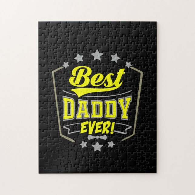 Grandfather-offerter | Bästa pappa någonsin Pussel (Vertikal)