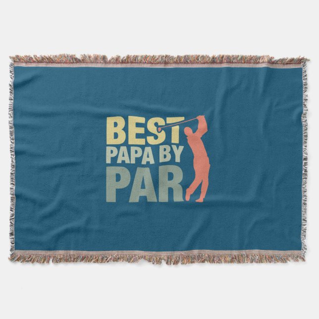 Grandfather-offerter | Bästa Pappa per part Golf Filt (Framsidan)