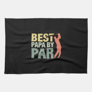 Grandfather-offerter Bästa Pappa per part Golf Kökshandduk
