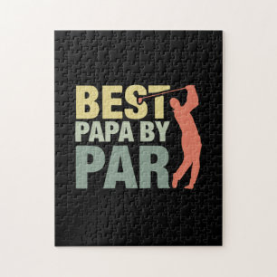 Grandfather-offerter Bästa Pappa per part Golf Pussel