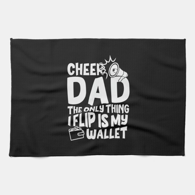 Grandfather-offerter | Cheer Pappa, den enda Sak Kökshandduk (Horisontell)