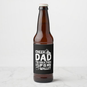 Grandfather-offerter Cheer Pappa, den enda Sak Ölflaska Etikett