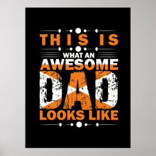 Grandfather-offerter   FANTASTISK PAPPA Poster