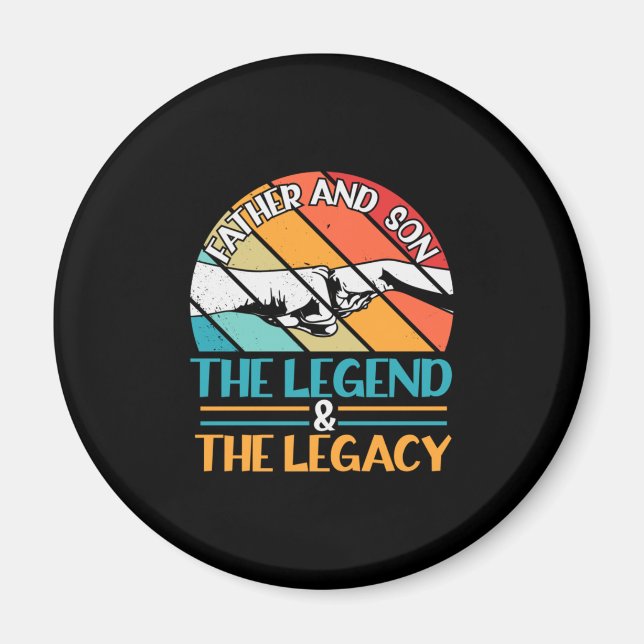 Grandfather-offerter | Far och son till Legend Magnet (Framsidan)