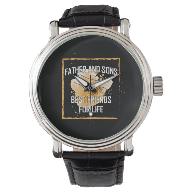 Grandfather-offerter | Far och Sons bästa vän Armbandsur (Framsida)