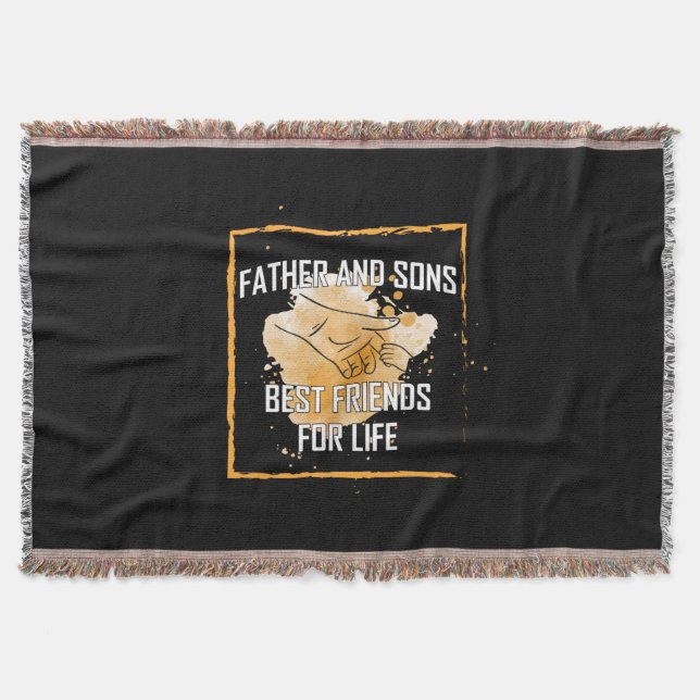 Grandfather-offerter | Far och Sons bästa vän Filt (Framsidan)