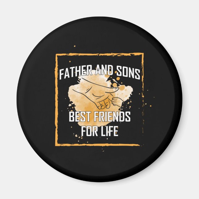 Grandfather-offerter | Far och Sons bästa vän Magnet (Framsidan)
