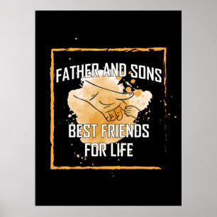 Grandfather-offerter Far och Sons bästa vän Poster