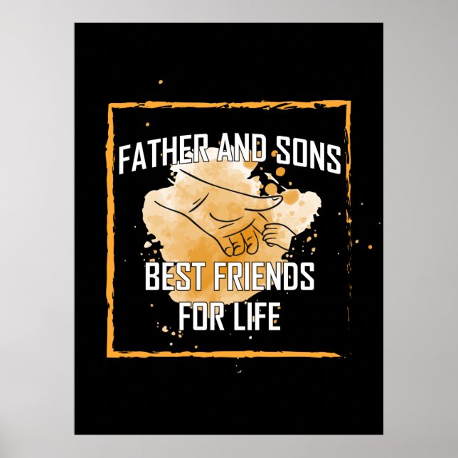 Grandfather-offerter | Far och Sons bästa vän Poster (Framsidan)