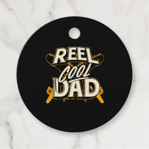 Grandfather-offerter Fiske Coola Pappa Gåvor Etiketter