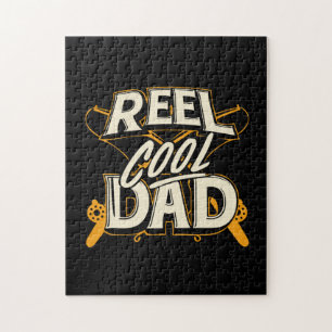 Grandfather-offerter Fiske Coola Pappa Pussel