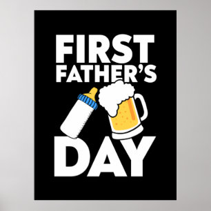 Grandfather-offerter Första Fars dag Poster
