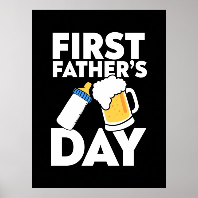 Grandfather-offerter | Första Fars dag Poster (Framsidan)