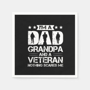 Grandfather-offerter   Jag är Pappa och veteran Pappersservett