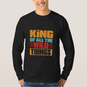 Grandfather-offerter Kung i hela Vilden Sak T Shirt