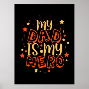 Grandfather-offerter   Min Pappa är min Hero Poster