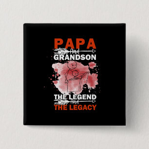 Grandfather-offerter Pappa och Grandson Knapp