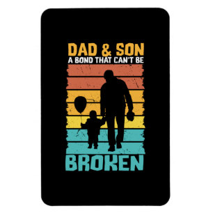 Grandfather-offerter   Pappa och son Magnet