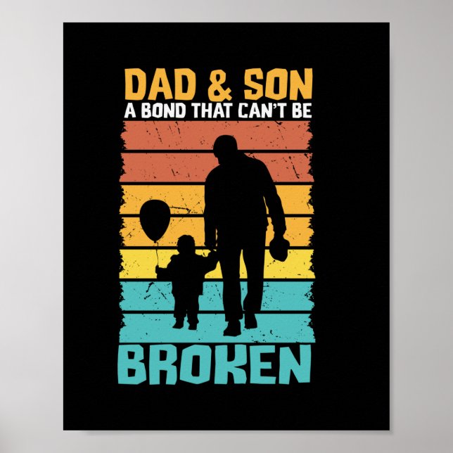 Grandfather-offerter | Pappa och son Poster (Framsidan)