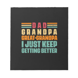 Grandfather-offerter | Pappa Underbar morfar Anteckningsblock