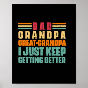 Grandfather-offerter   Pappa Underbar morfar Poster