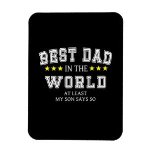 Grandfather-offerter Världens bästa Pappa Magnet