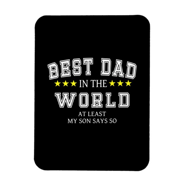 Grandfather-offerter | Världens bästa Pappa Magnet (Vertikal)