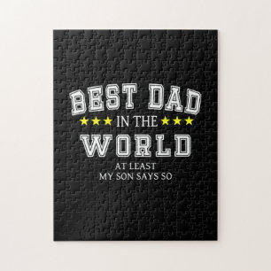 Grandfather-offerter Världens bästa Pappa Pussel
