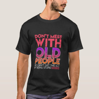 Grandfather Pappa Funny Pappa Joke Grandpa Manar H T Shirt