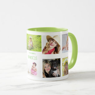Grandfather PHOTO Collage Gift Mugg