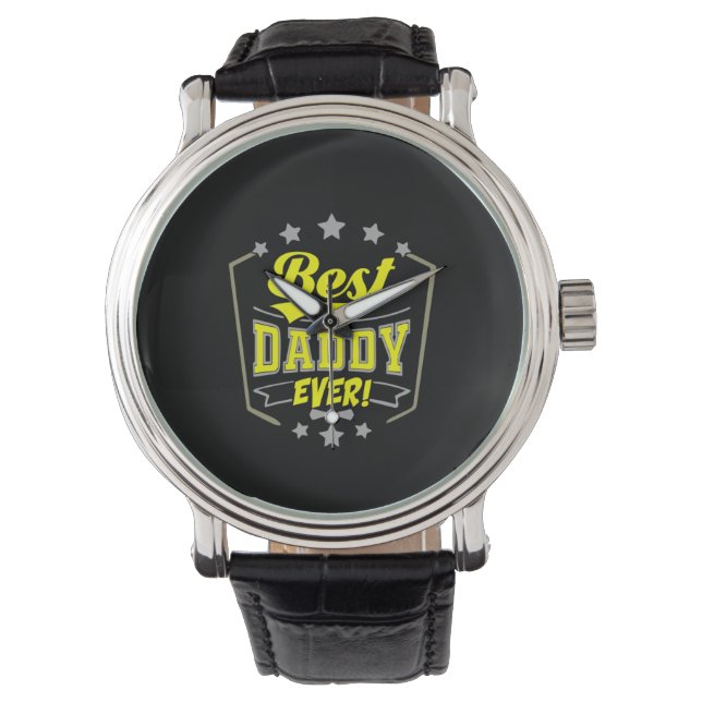 Grandfather Quotes | Best Daddy Ever Armbandsur (Framsida)