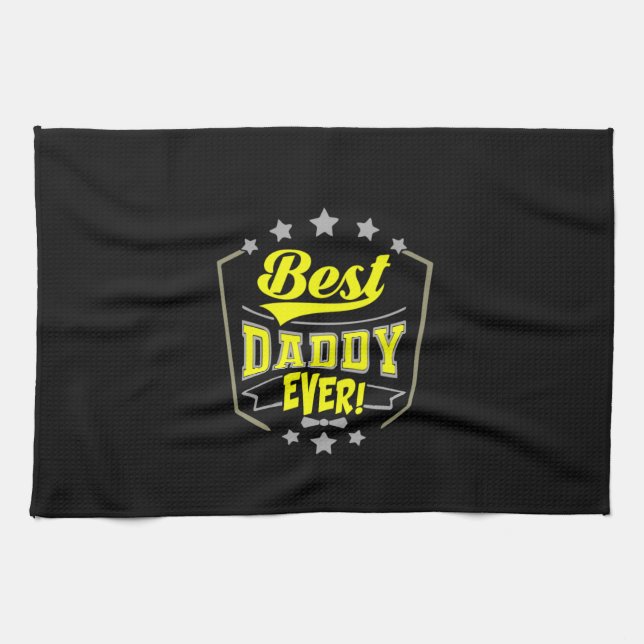 Grandfather Quotes | Best Daddy Ever Kökshandduk (Horisontell)