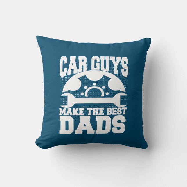 Grandfather Quotes | Car Guys Make The Best Dads Kudde (Framsida)