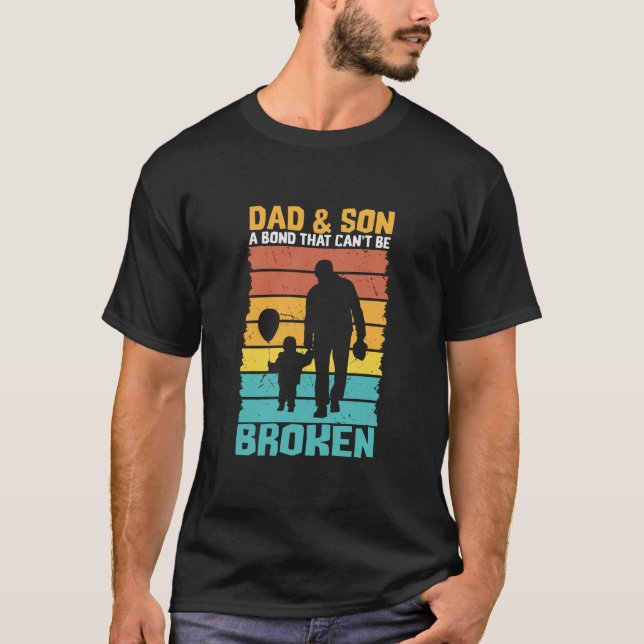 Grandfather Quotes | Dad And Son T Shirt (Framsida)