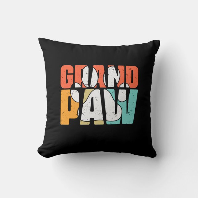 Grandfather Quotes | Grandpaw Dog Kudde (Framsida)