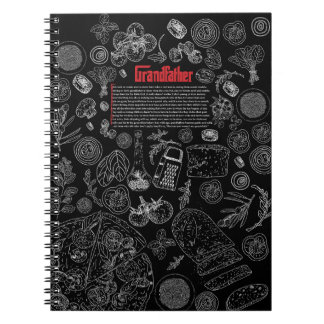 Grandfather Recipe Notebook Anteckningsbok