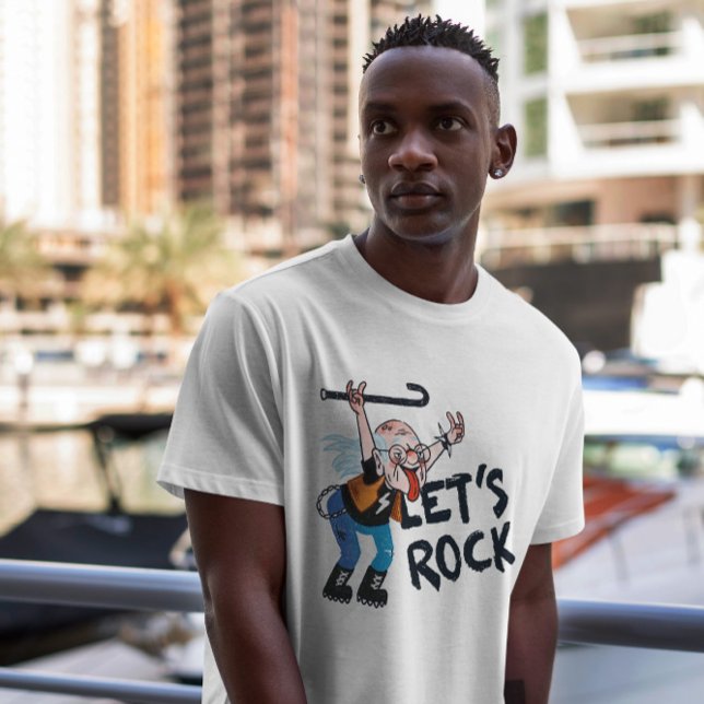 Grandfather Rock and roll T Shirt (Skapare uppladdad)