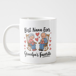 Grandföräldrar Day Jumbo Mugg