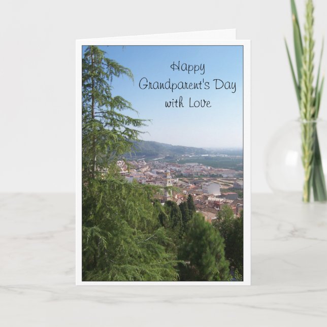 Grandföräldrar Day Kort (Framsida)