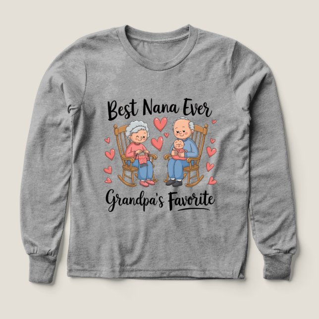 Grandföräldrar Day T Shirt (Design framsida)