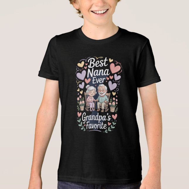 Grandföräldrar Day T Shirt (Framsida)