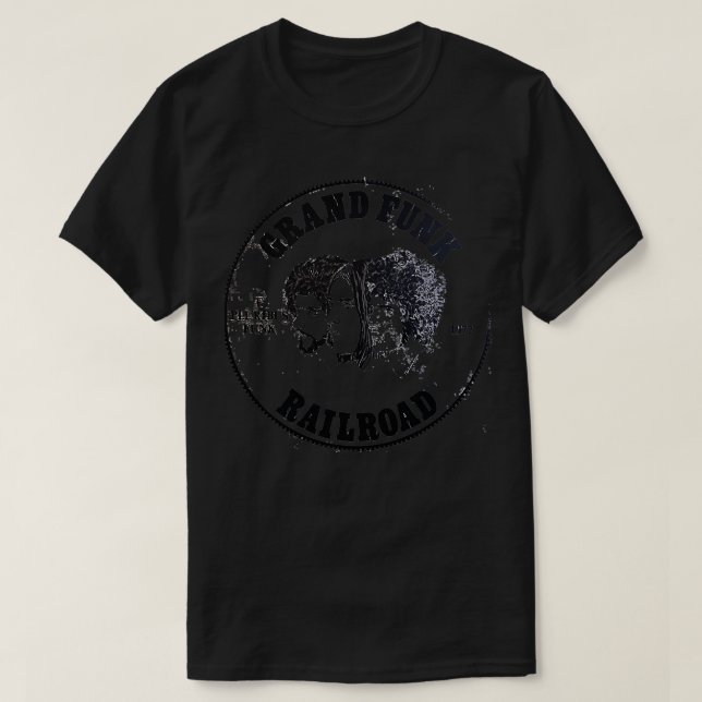GrandFunk RailroadE Pluribus Funk T Shirt (Design framsida)