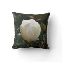 Grandiflora dekorativ kudde för Magnolia