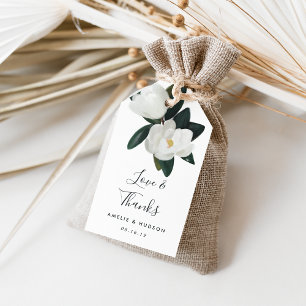 Grandiflora Wedding Favor Presentetikett