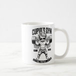 Grandio Design Valentines Day Gattes - ett fantast Kaffemugg<br><div class="desc">Grandio Design Valentine Day Gifts från den berömda Retro-Vintagen Cute Cherub Angel Bodybuilding der Sungles Barbell Gym Fitness Training - Grått</div>