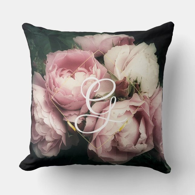 Grandiose Peonies Dekorativ kudde (Framsida)