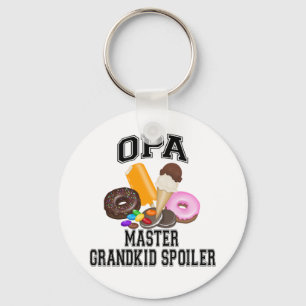 Grandkid Spoiler Opa Nyckelring