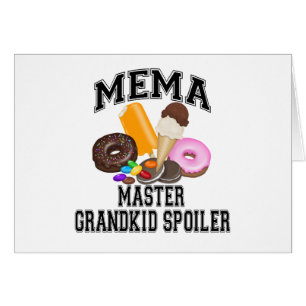 GrandkidSpoiler Mema Hälsningskort