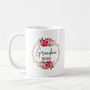 Grandma 2023 Mugg New Grandma Gifts First Time 202